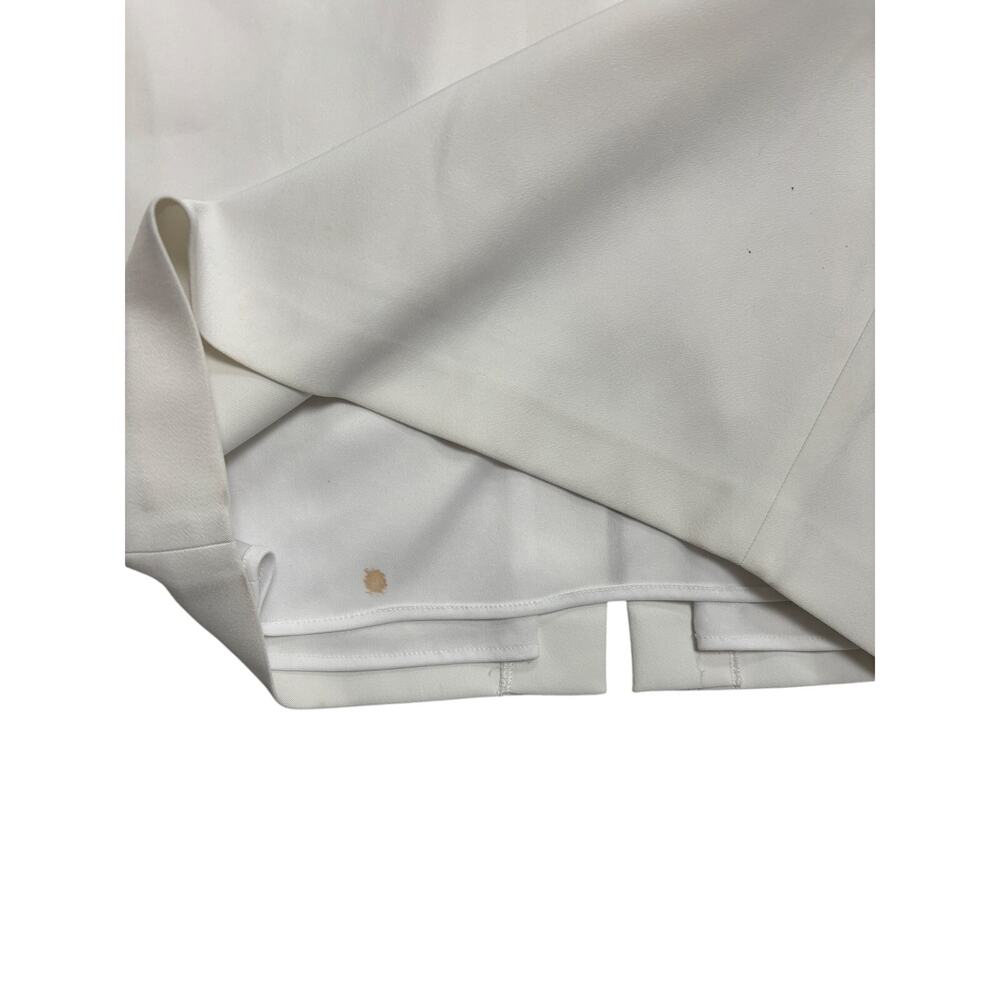 Laundry by Shelli Segal White Sleeveless Dress 🤍 Chic Minimalist - Size 4 - Picture 6 of 6